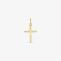 Pingente Cruz Palito Pequena em Ouro Amarelo 18K