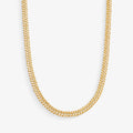 Corrente Grumet Dupla Oca em Ouro Amarelo 18K, 55cm