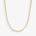 Corrente Cartier Caixa Oca em Ouro Amarelo 18K, 60cm