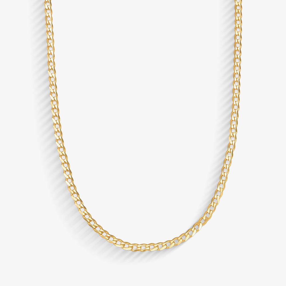 Corrente Grumet Maciça em Ouro Amarelo 18K, 60cm