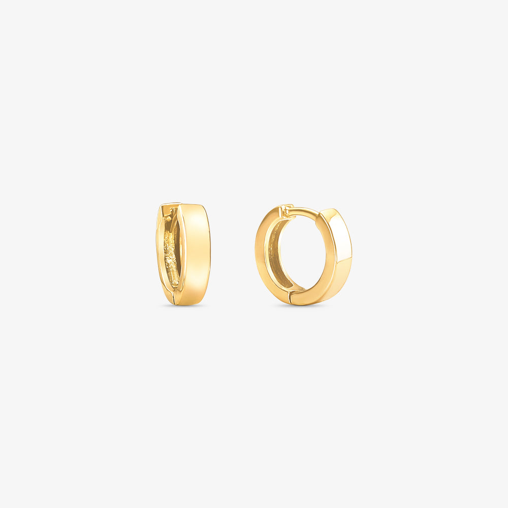 Brinco Argola Click em Ouro Amarelo 18K