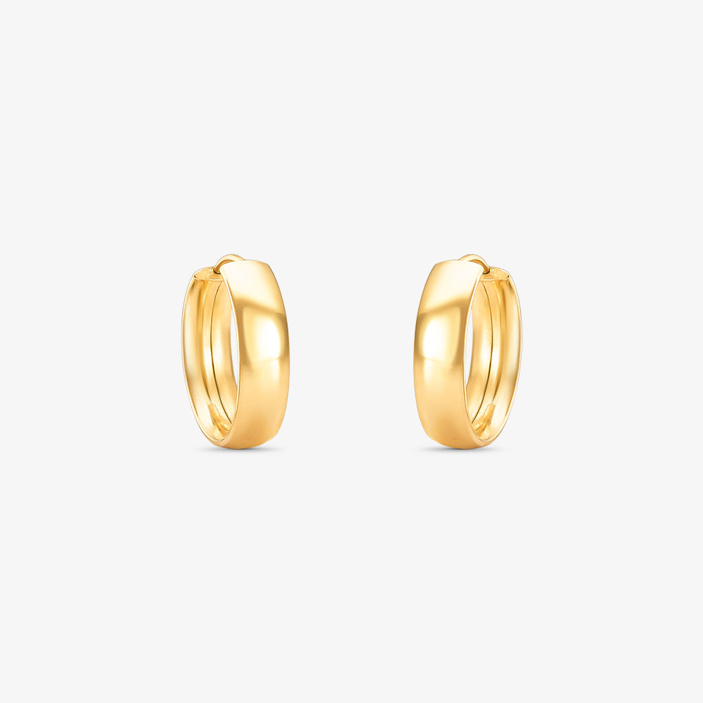 Brinco Argola Fio Comfort em Ouro Amarelo 18K