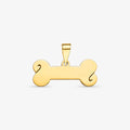 Pingente Osso em Ouro Amarelo 18K