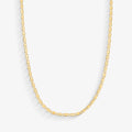 Corrente Piastrine em Ouro Amarelo 18K, 60cm
