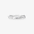 Anel Luz XII com Diamantes em Ouro Branco 18K