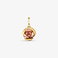 Pingente Flor I Bicolor em Ouro 18K