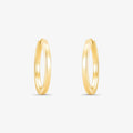 Brinco Argola Redonda em Ouro Amarelo 18K