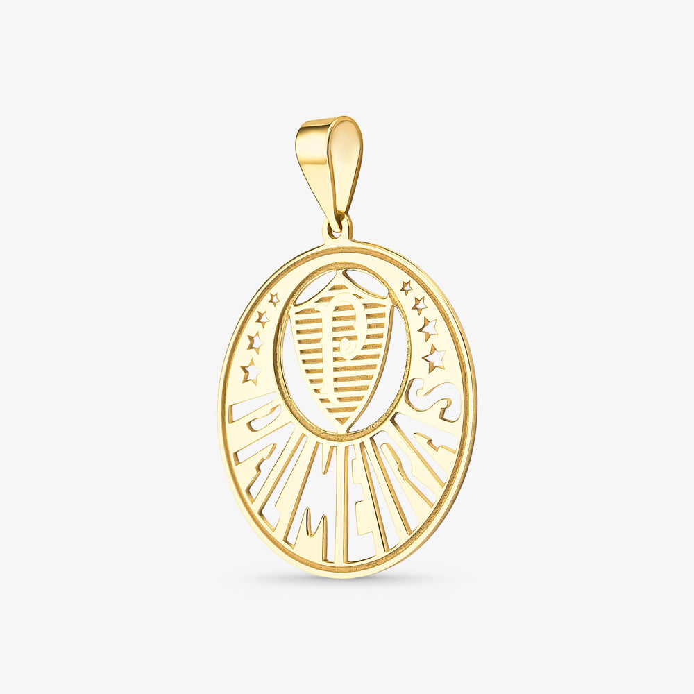 Pingente Palmeiras em Ouro Amarelo 18K