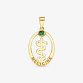 Pingente Formatura Medicina em Ouro Amarelo 18K