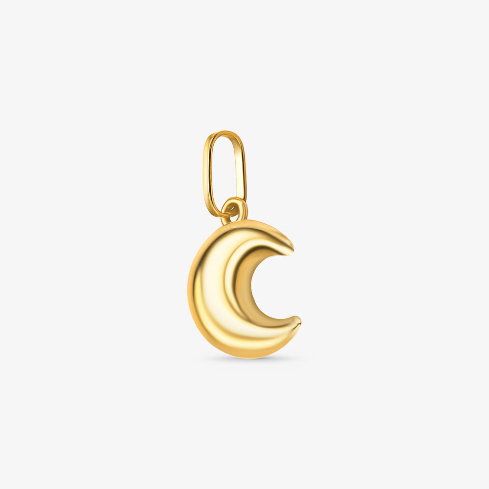 Pingente Lua em Ouro Amarelo 18K
