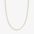 Corrente Cartier Cadeado 1x1 em Ouro Amarelo 18K, 70cm