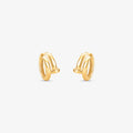 Brinco Argola Prego em Ouro Amarelo 18K