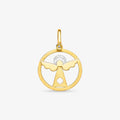 Pingente Anjo em Ouro Amarelo 18K