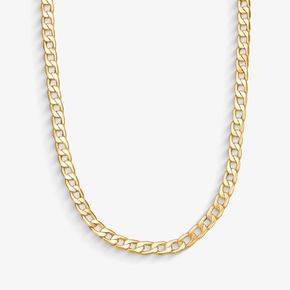 Corrente Grumet em Ouro Amarelo 18K, 60cm