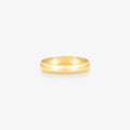 Aliança Unite Lisa Reta em Ouro Amarelo 18K, 3,6mm