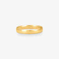 Aliança Paixão Lisa Comfort em Ouro Amarelo 18K, 3,8mm